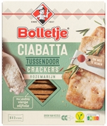 BOLLETJE CIABATTA TUSSENDOOR CRACKERS ROZEMARIJN BOLLETJE CIABATTA TUSSENDOOR CRACKERS ROZEMARIJN