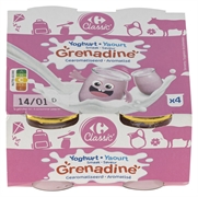 CARREFOUR KIDS YAOURT SAVEUR GRENADINE AROMATISÉ CARREFOUR KIDS YAOURT SAVEUR GRENADINE AROMATISÉ