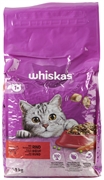 WHISKAS AVEC DU SUCCULENT BOEUF 1+