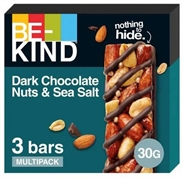 BE-KIND DARK CHOCOLATE, NUTS AND SEA SALT
