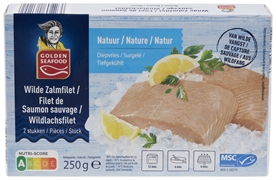GOLDEN SEAFOOD (ALDI) FILET DE SAUMON SAUVAGE