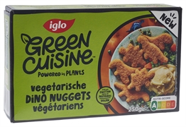 GREEN CUISINE (IGLO) DINO NUGGETS VÉGÉTARIENS