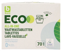 BONI ECO (COLRUYT) ALL-IN-ONE TABLETTES LAVE-VAISSELLE