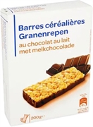CARREFOUR BARRES CÉRALIÈRES AU CHOCOLAT AU LAIT