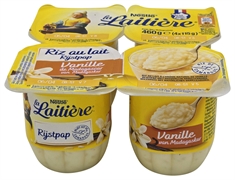 LA LAITIÈRE (NESTLÉ) RIZ AU LAIT VANILLE DE MADAGASCAR