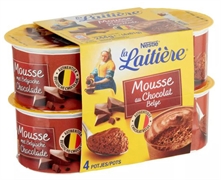 LA LAITIÈRE (NESTLÉ) MOUSSE AU CHOCOLAT BELGE