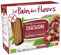 LE PAIN DES FLEURS BIO TARTINES CRAQUANTES CHÂTAIGNE