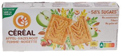 CÉRÉAL POMME - NOISETTE