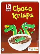 BONI SELECTION (COLRUYT) CÉRÉALES EXTRUDÉES AU CHOCOLAT, AROMATISÉES