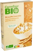 CARREFOUR BIO BLÉ SOUFFLÉ CARAMÉLISÉ