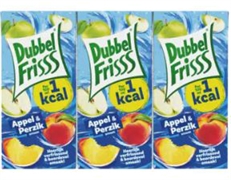 DUBBELFRISSS APPEL & PERZIK 1KCAL