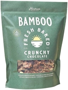 BAMBOO UN MÉLANGE DE FLOCONS D'AVOINE AVEC DU CHOCOLAT NOIR ET DES NOISETTES GRILLÉES.