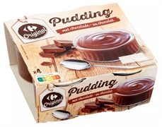 CARREFOUR ORIGINAL ORIGINAL PUDDING AU CHOCOLAT