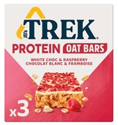 TREK PROTEIN OAT BARS CHOCOLAT BLANC & FRAMBOISE