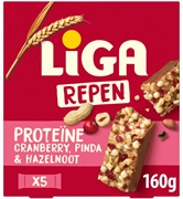 LIGA REPEN PROTEÏNE CRANBERRY, PINDA & HAZELNOOT
