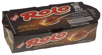 NESTLÉ NESTLÉ ROLO CRÈME DESSERT AU CHOCOLAT AU LAIT & CARAMEL