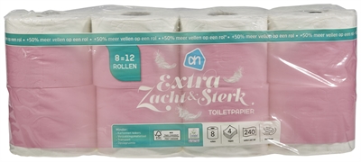 ALBERT HEIJN PAPIER TOILETTE EXTRA DOUX & RÉSISTANT 4 COUCHES