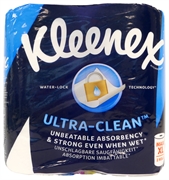KLEENEX ULTRA CLEAN ESSUIE-TOUT DOUBLE ÉPAISSEUR