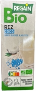 REGAIN (INTERMARCHÉ) RIZ COCO SANS SUCRE AJOUTÉ