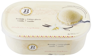 LES BELGES (CARREFOUR) CRÈME GLACÉE VANILLE
