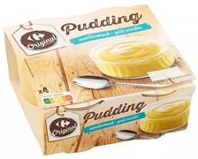 CARREFOUR ORIGINAL ORIGINAL PUDDING GOÛT VANILLE