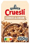 QUAKER CRUESLI COOKIES & CREAM