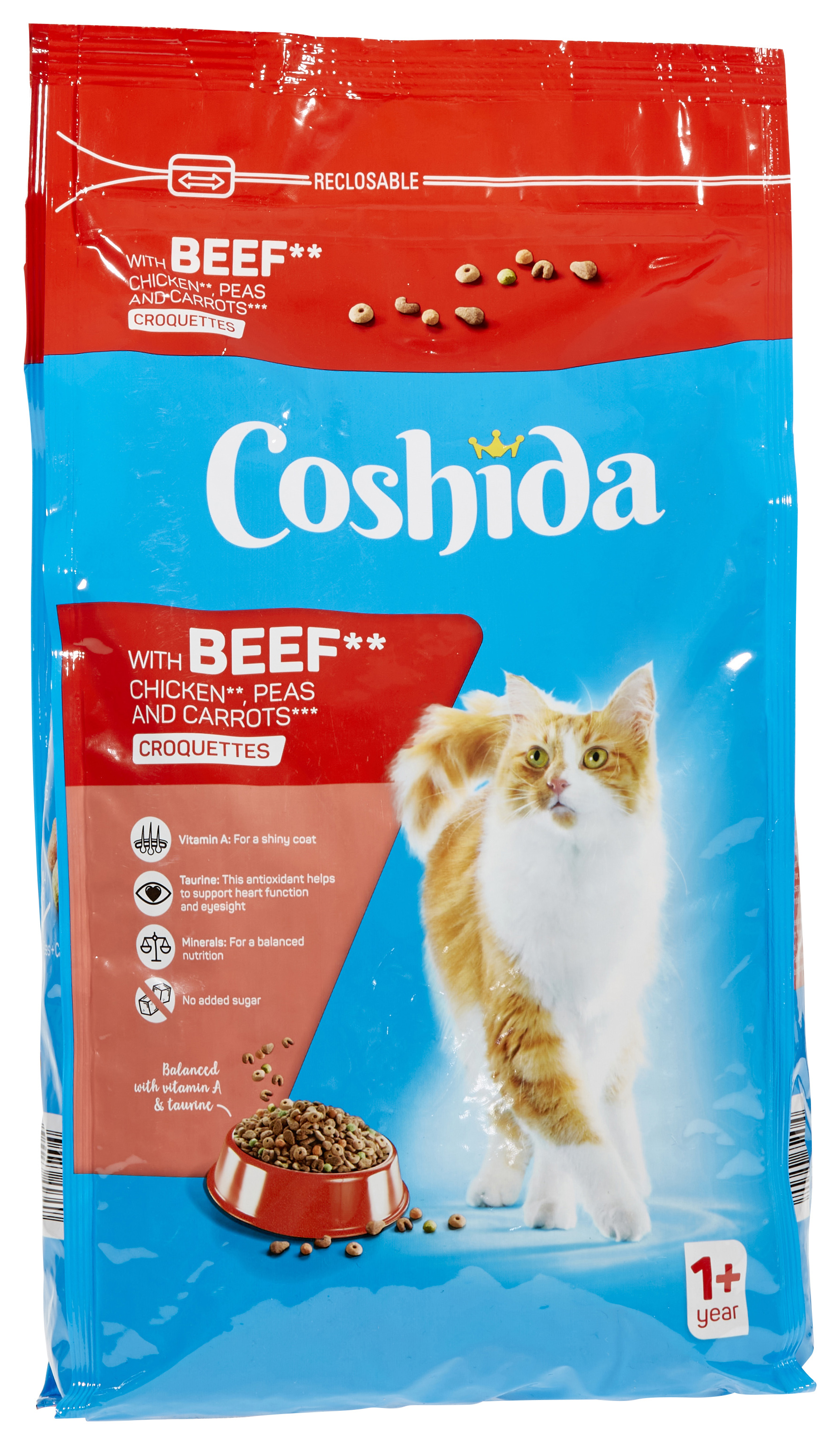 Test COSHIDA (LIDL) CROQUETTES AU BOEUF, AU POULET ET AUX LÉGUMES