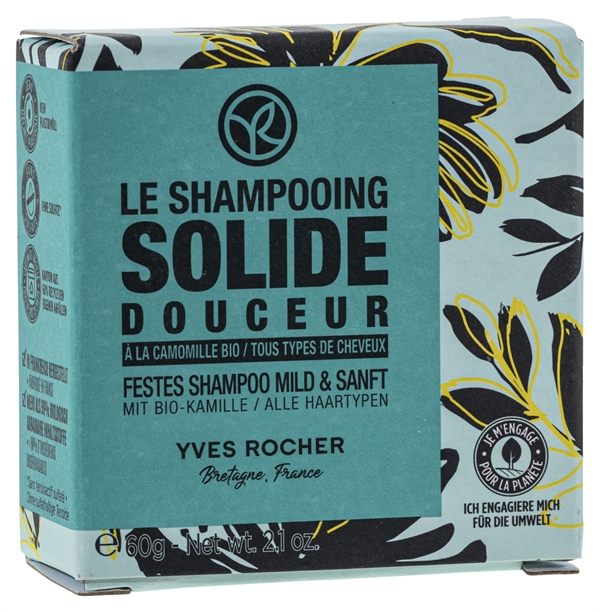 YVES ROCHER LE SHAMPOOING SOLIDE DOUCEUR AL CAMOMILLE BIO Test 
