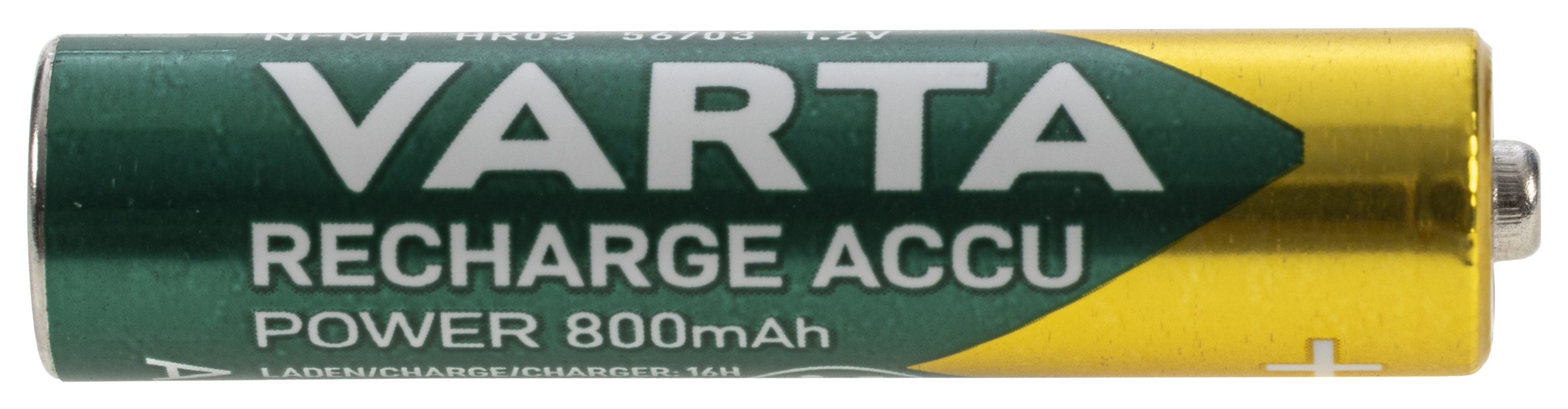 VARTE Pile AAA Ricaricabili 550 MAh – Confezione Da 2 Per Luci Solari Da Giardino E Dispositivi Ni-MH