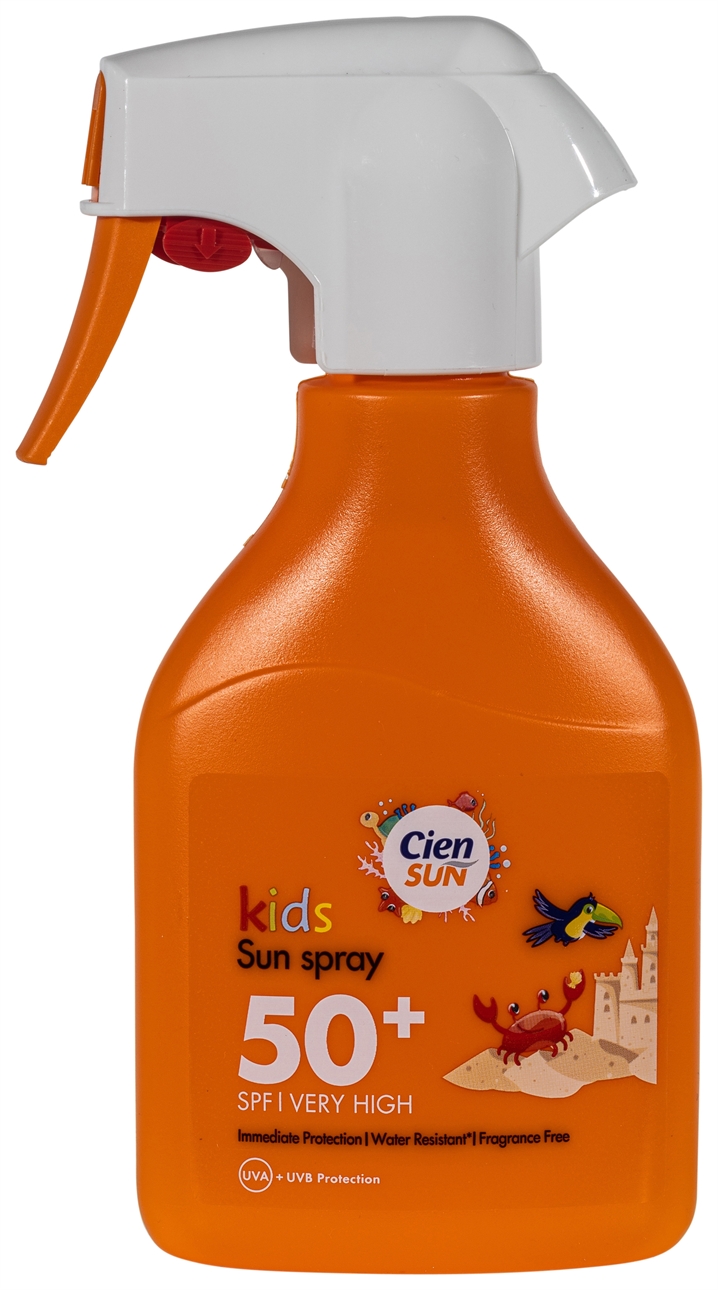 Test CIEN (LIDL) KIDS SUN SPRAY SPF 50+ Test Santé